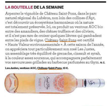 Charger l'image dans la galerie, Les Justes Rosé - AOC Ventoux 2024 Vin Biologique HVE